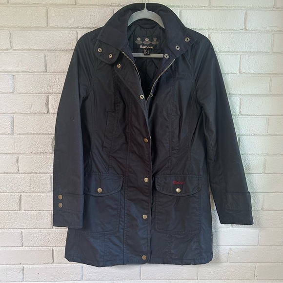 Barbour The Squire waxed jacket - Picture 4 of 16
